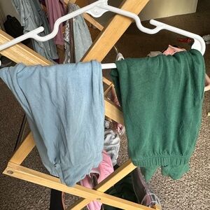 Kyte BABY Blue and Green Kids Sweatpants & Joggers